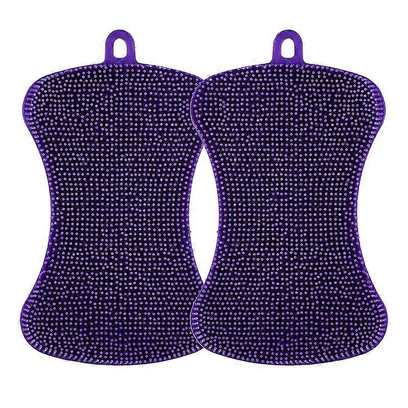 Larger Size Silicone Sponge, for Dishes Washing Kitchen Gadgets,