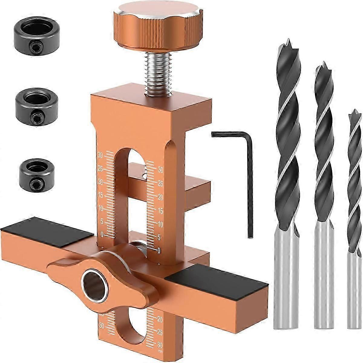 Cabinet Door Installation Jig, Aid Mounting Locator with Adjustable Positioner for Frameless Cabinet