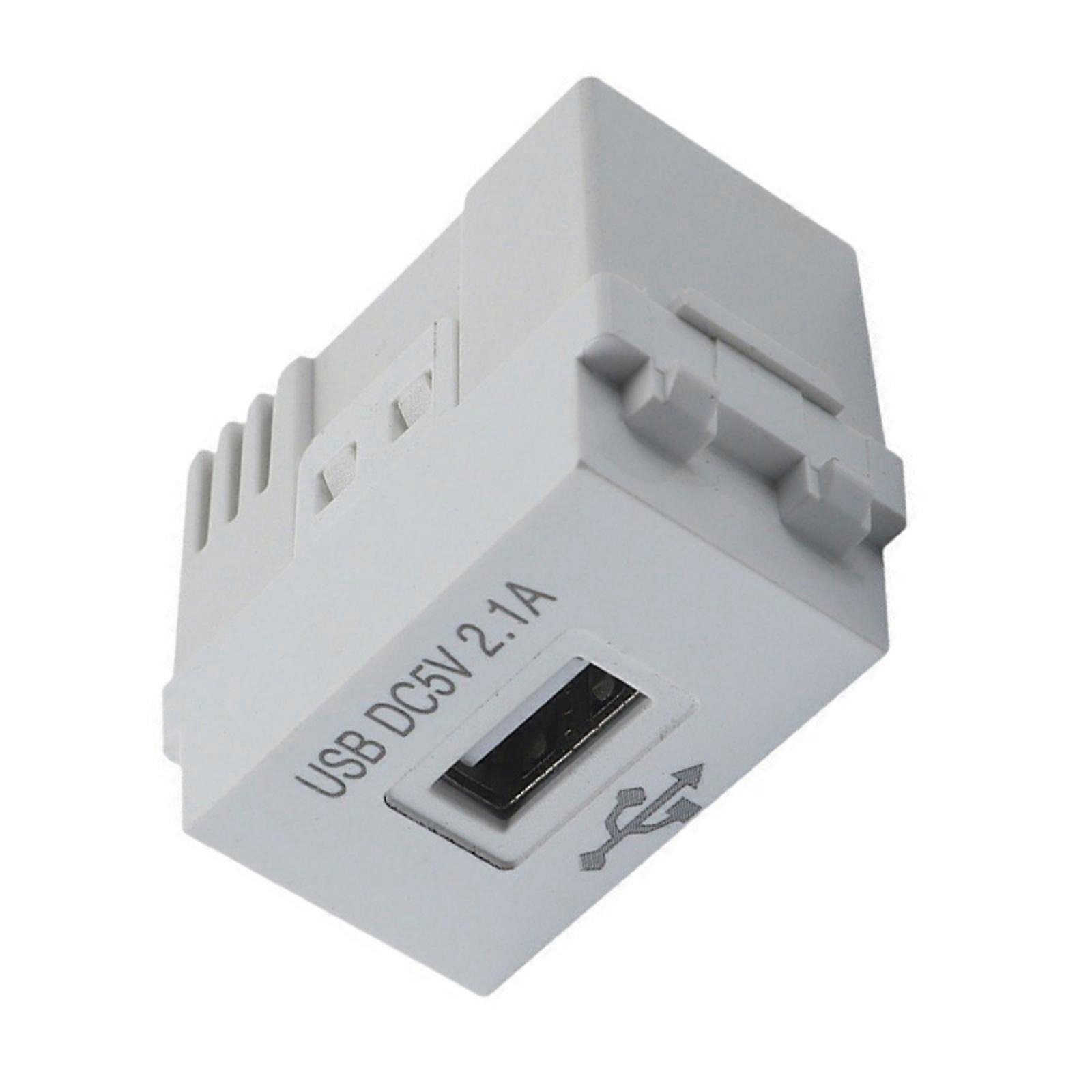 5V 2.1A USB Power Module 220V Socket Mobile Phone Charging Module Switching Adapter Charging Power Socket 128 Multicolor