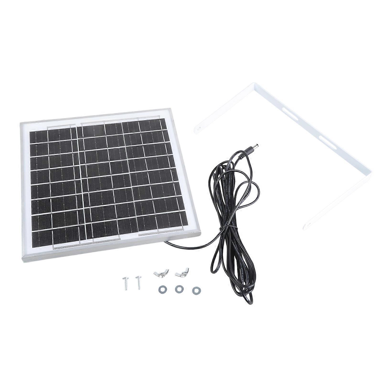 High Performances 12V 0.66A Solar Charging Adapters 15.60ft Output Cord 5.2x2.1mm for Reliability Power Supply to Electronics Multicolor