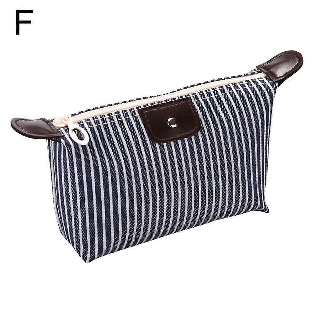 Large Capacity Canvas Cosmetic Bag Travel Toiletry Organizer with Zipper Multi-Functional Storage Simple Stylish Design