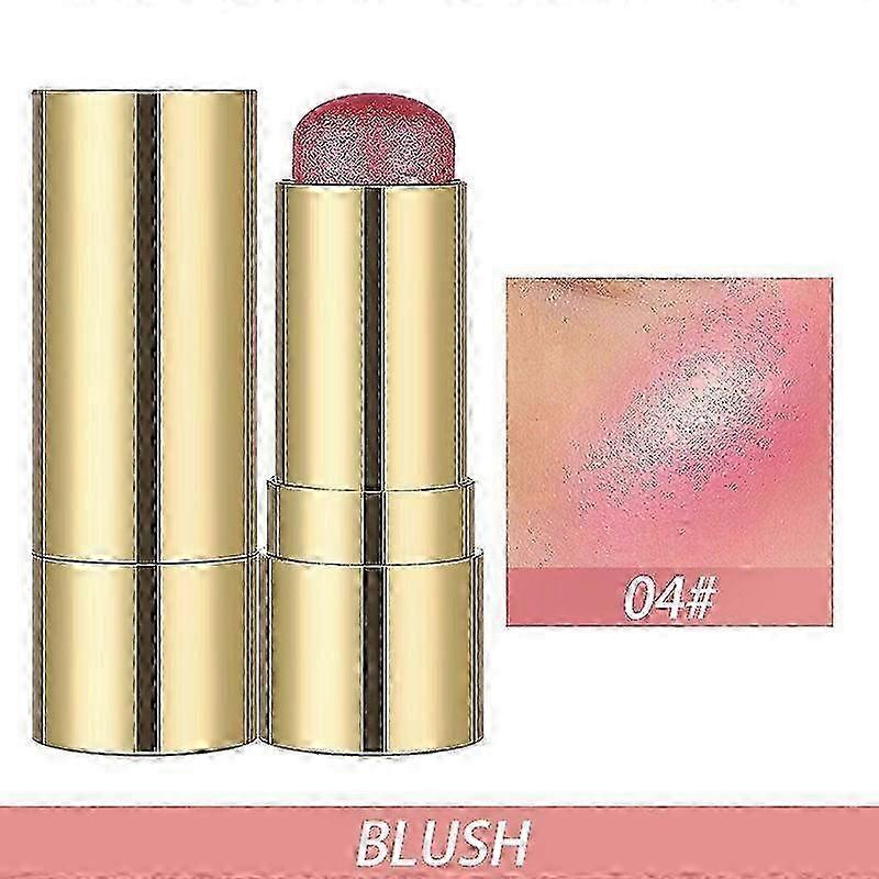 3 In 1 Multi Stick Blush For Cheeks &amp; Lip Tint &amp; Eyeshadow Makeup, Blush Stick + Highlighter Stick + Bronzer / Complete Face Make Up