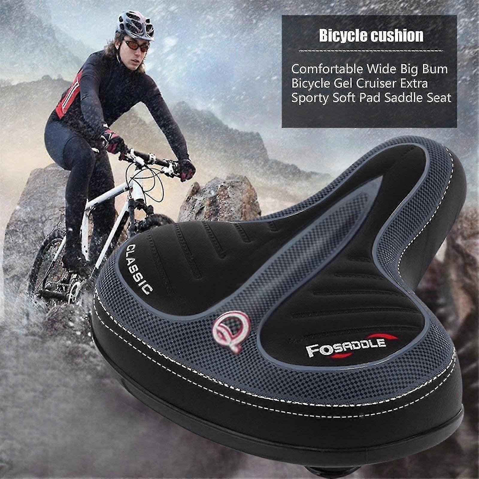 Άνετο ευρύ μεγάλο ποδήλατο bum ποδήλατο gel cruiser εξαιρετικά σπορ μαλακό μαξιλάρι σέλα