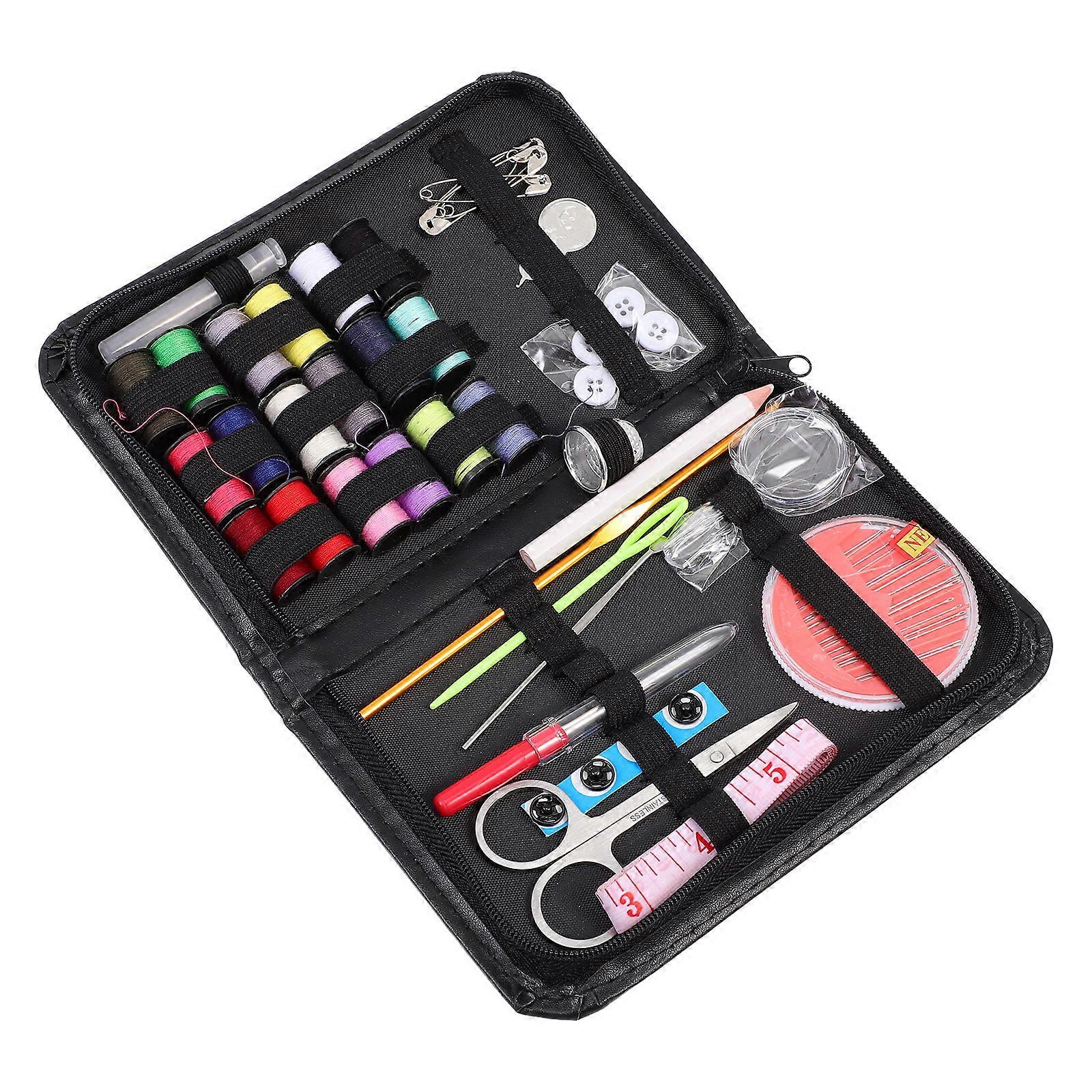 Sewing Needle Thread Kit Travel Tools Portable Various Combination Stainless Steel