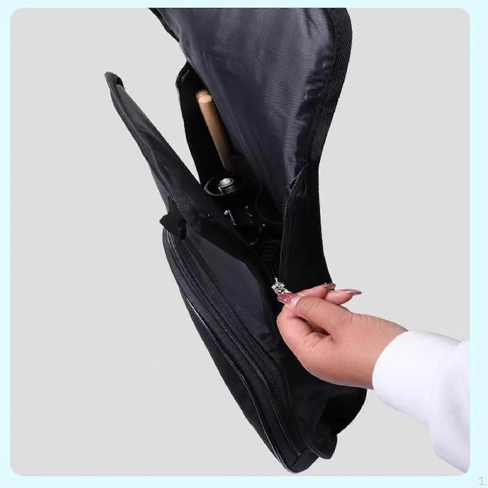 12 inch Dumb Drum Bag for Practice Pad with Shoulder Strap Beginner Music Enthusiast
