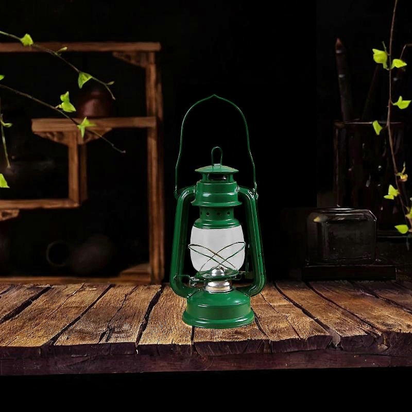 Kerosene Oil Lamp for Camping, Lantern with Handle, Home Table Decor