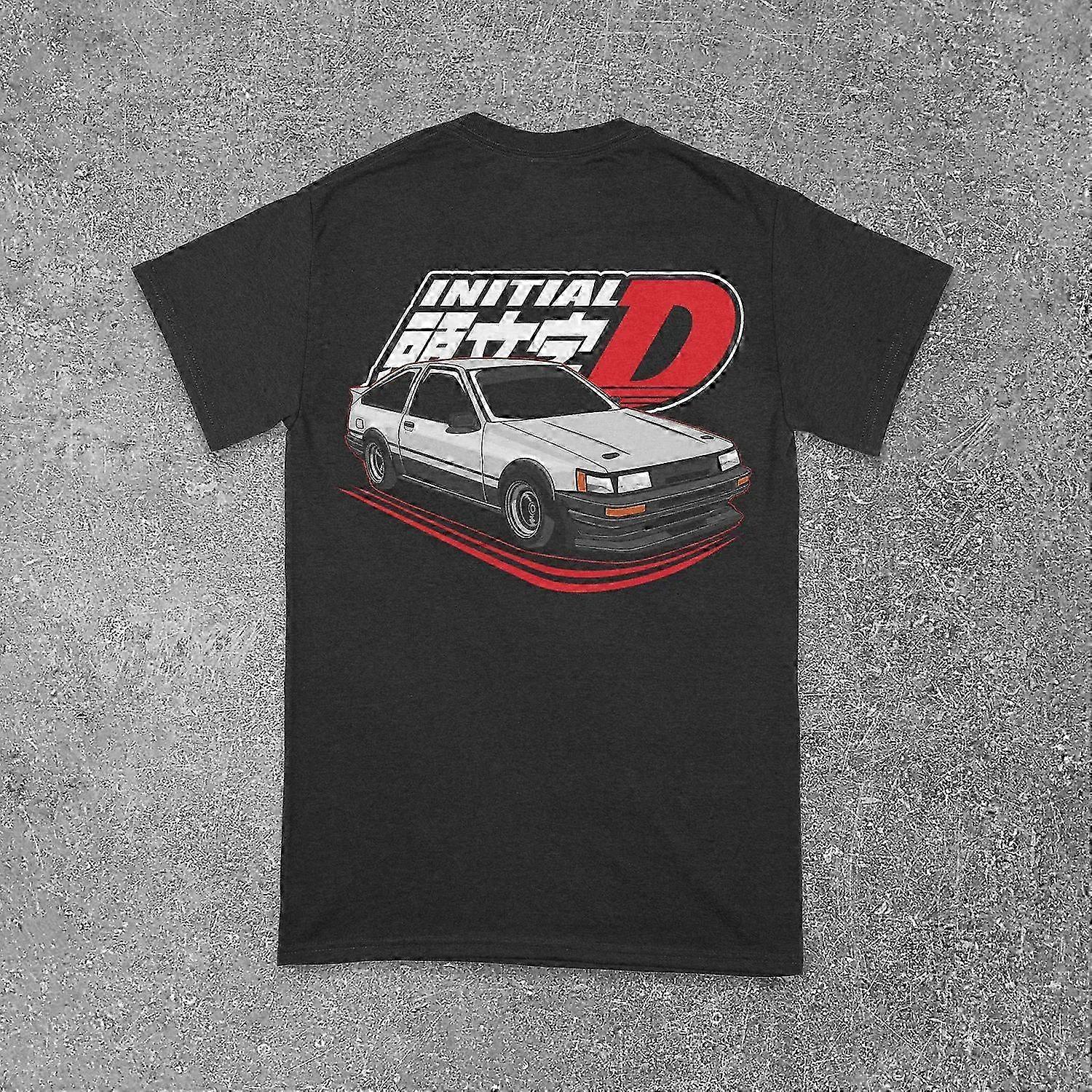 Toyota Ae86 Initial D T-shirt (back)