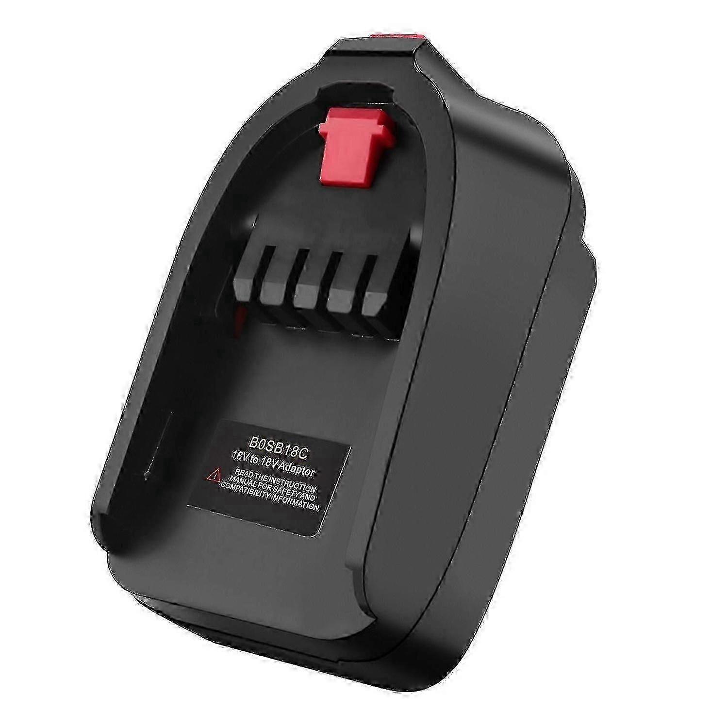 Adapter Converter BOSB18C Use for Bosch 18V Li-Ion Battery BAT618 on Home Lithium Electrical Power T A-S