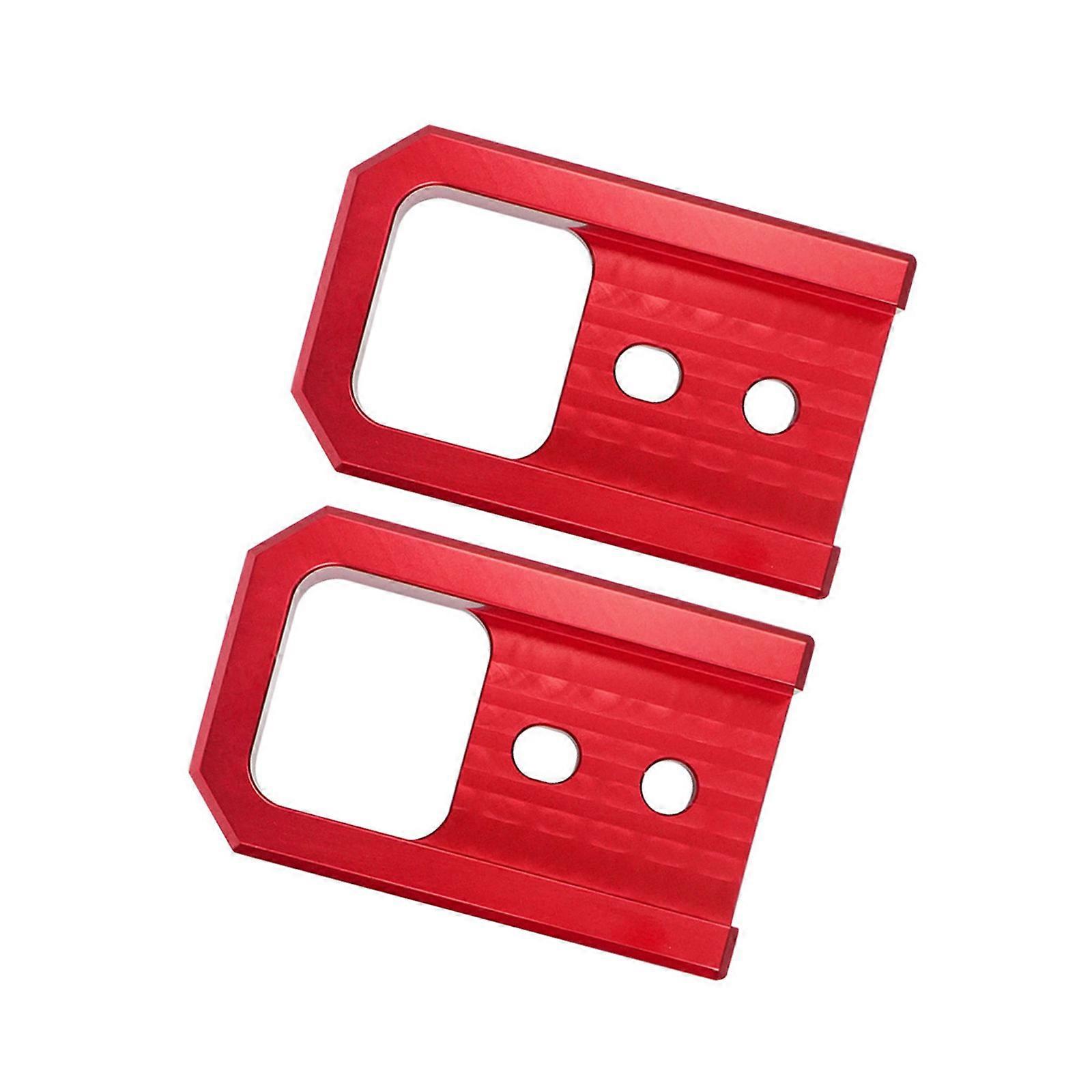 Off Road Towing Hooks Heavy Duty Aluminum Construction Quick Installation Design Secure Connection Suitable for Vehicle Multicolor