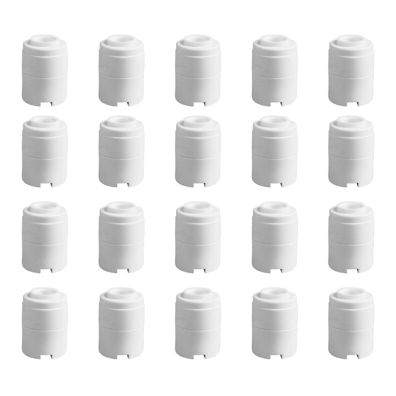20Pcs Water Filter Cartridge Sediment Water Filter Replacement Cartridge Replacement for Direct Drinking Machine Multicolor