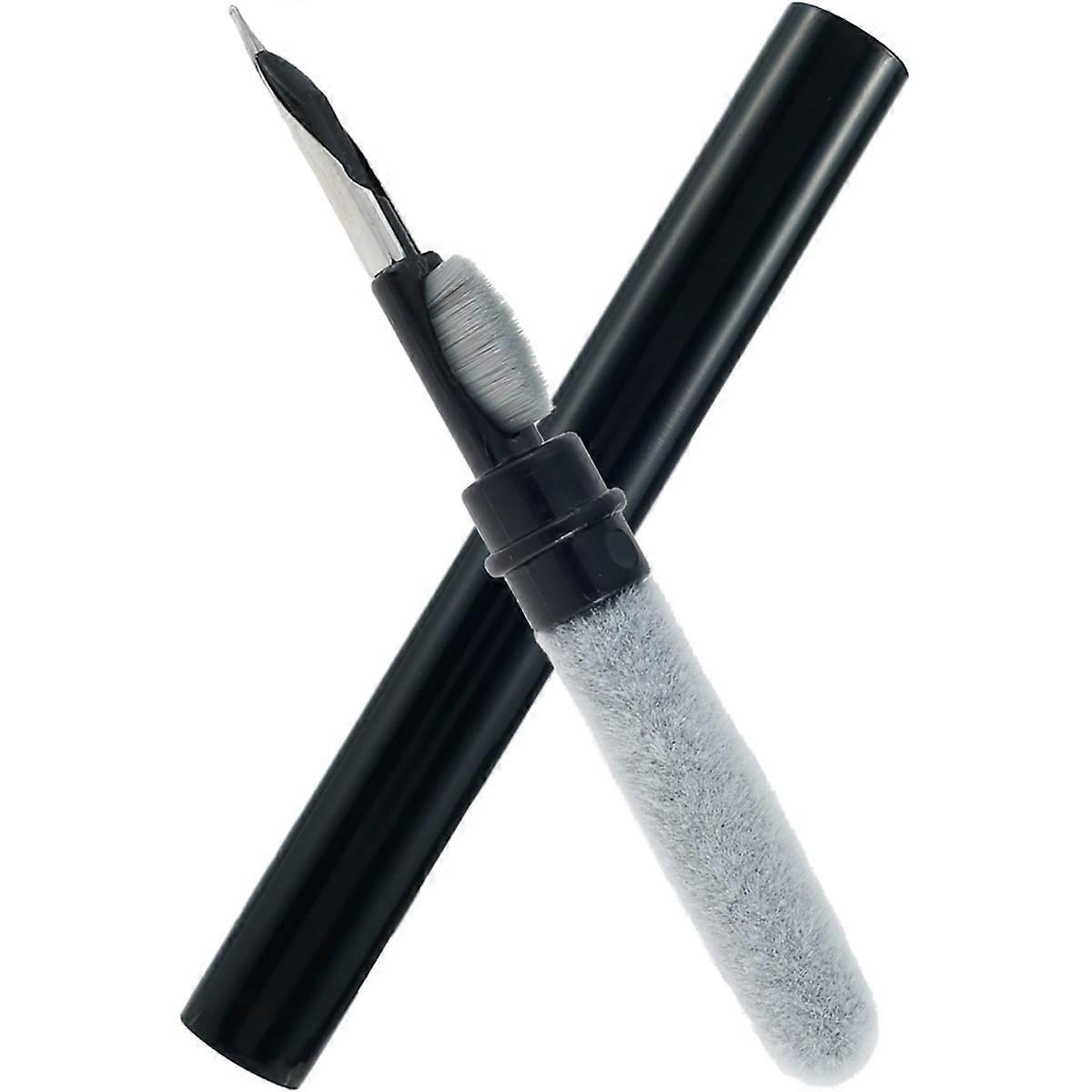 Harupink Bluetooth Earbuds Cleaning Pen with Soft Microfiber Brush, Portable Multifunctional for compatible with AirPods, Keyboard, Earphone Case