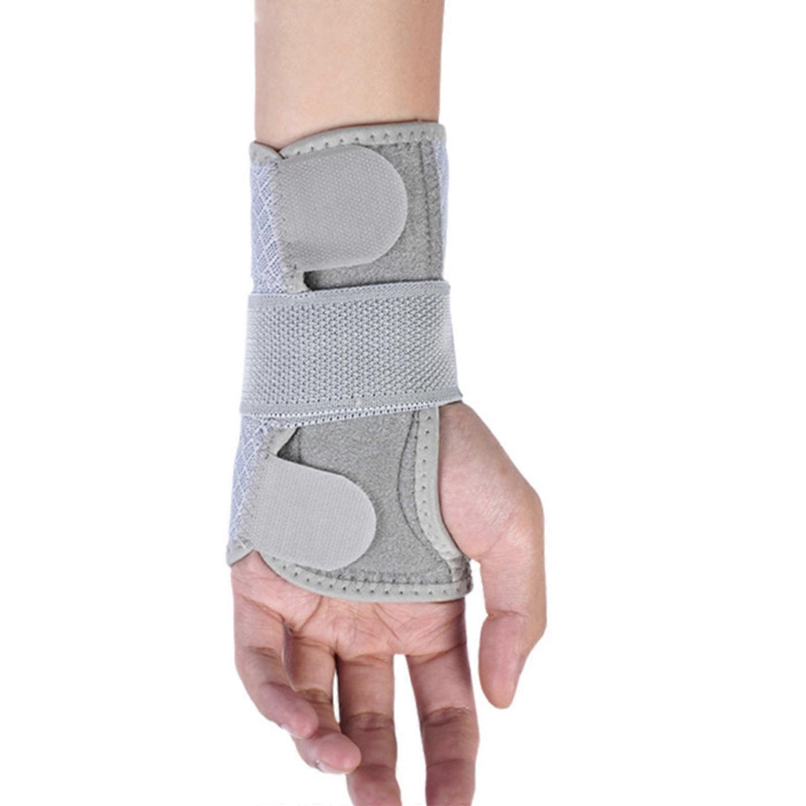 Stabilizing Wrist Wrap Aluminum Reinforcement Technology Sweat Resistant Substance For Repetitive Motion Security Multicolor