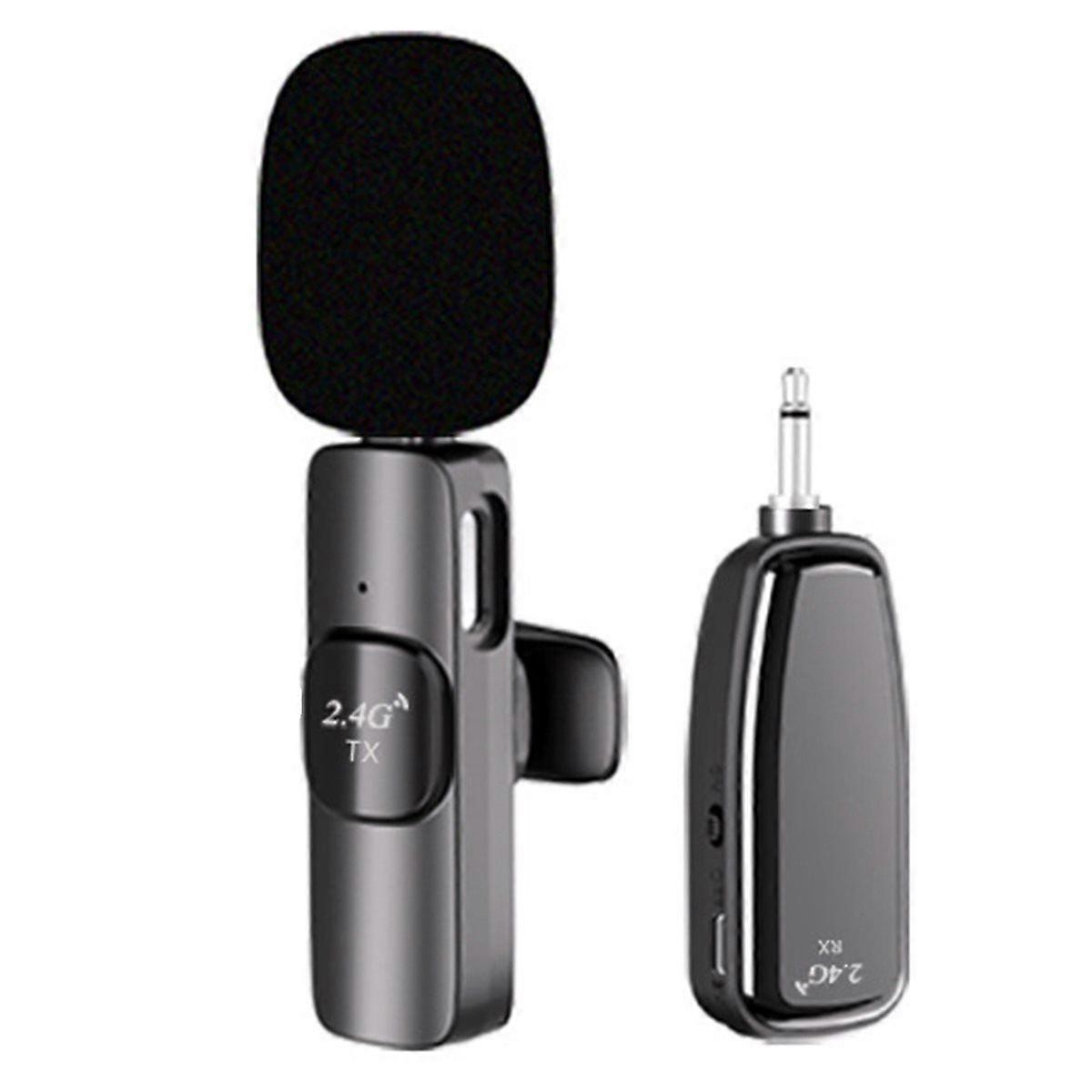 2.4G 1 to 1 Wireless Clip Loudspeaker Microphone Tour Guide Teaching Little Bee Clip-on Universal L