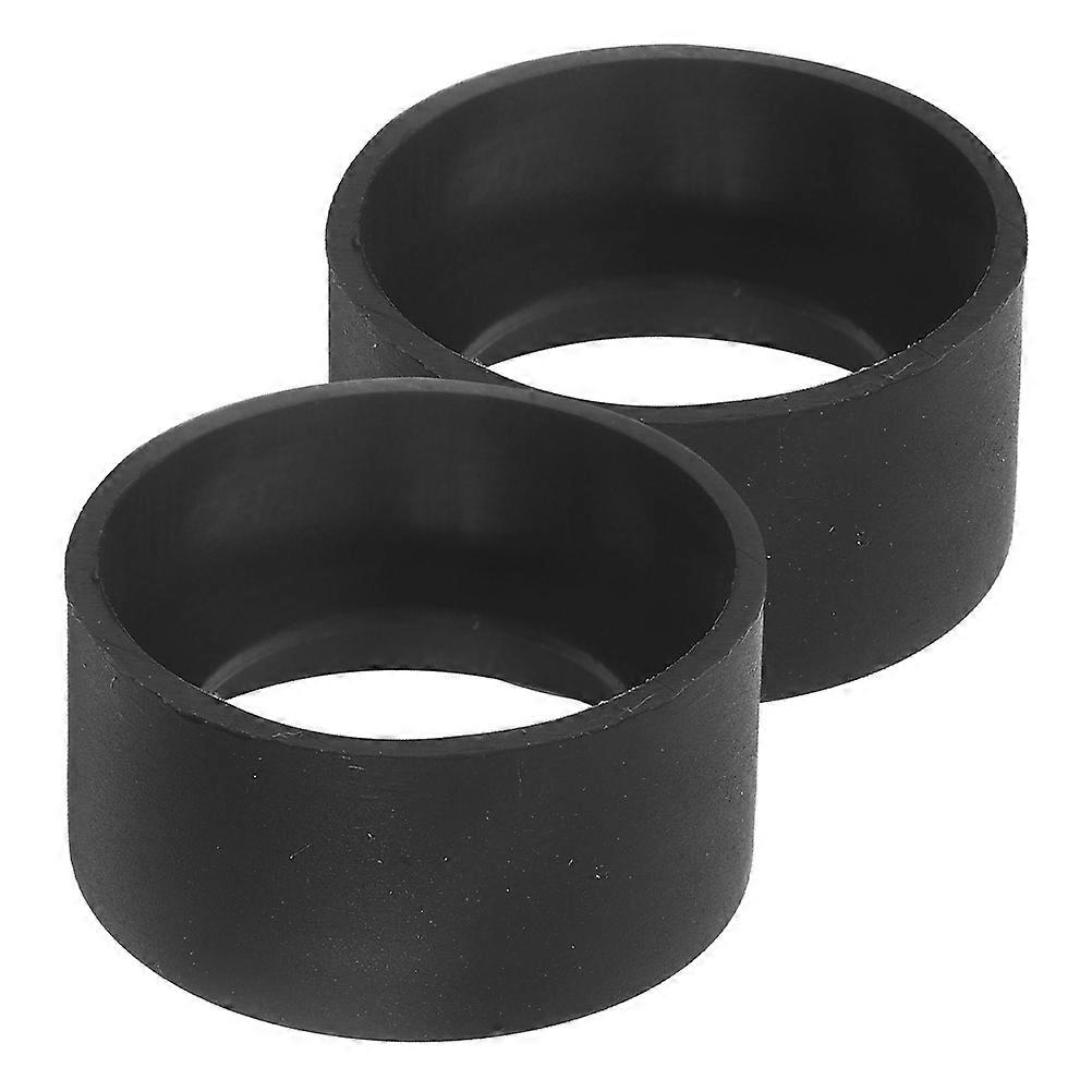 2 יחידות משקפת גומי עינית עבור 36 מ"מ-38 מ"מ מיקרוסקופ סטריאוסקופי עינית משקפת עיניים החלפת גומי עינית מגן כיסוי עינית