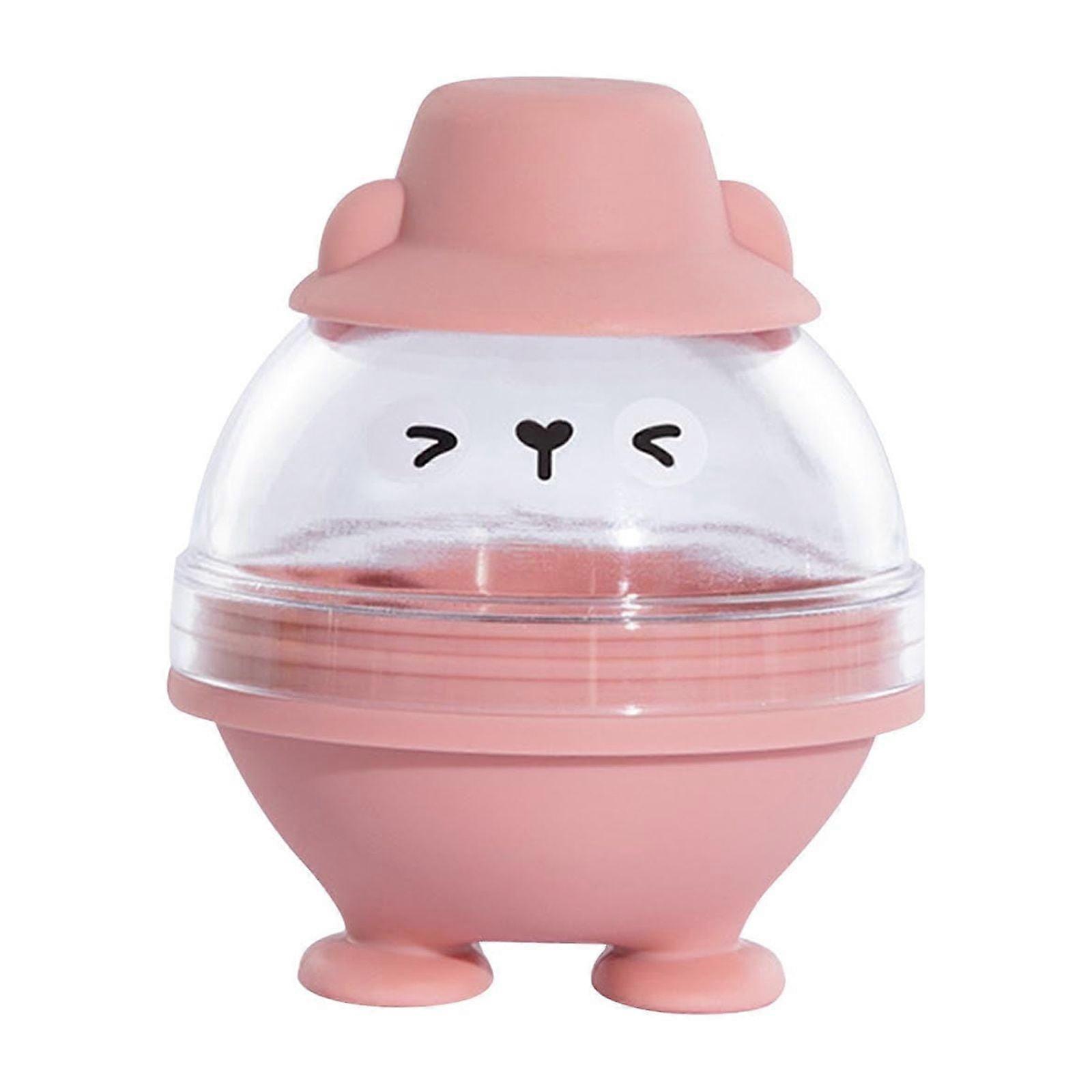 Donemore Stackable Ice Cube Tray Set with Lid – compatible with standard freezers, easy-release sturdy trays for small round ice balls, perfect for