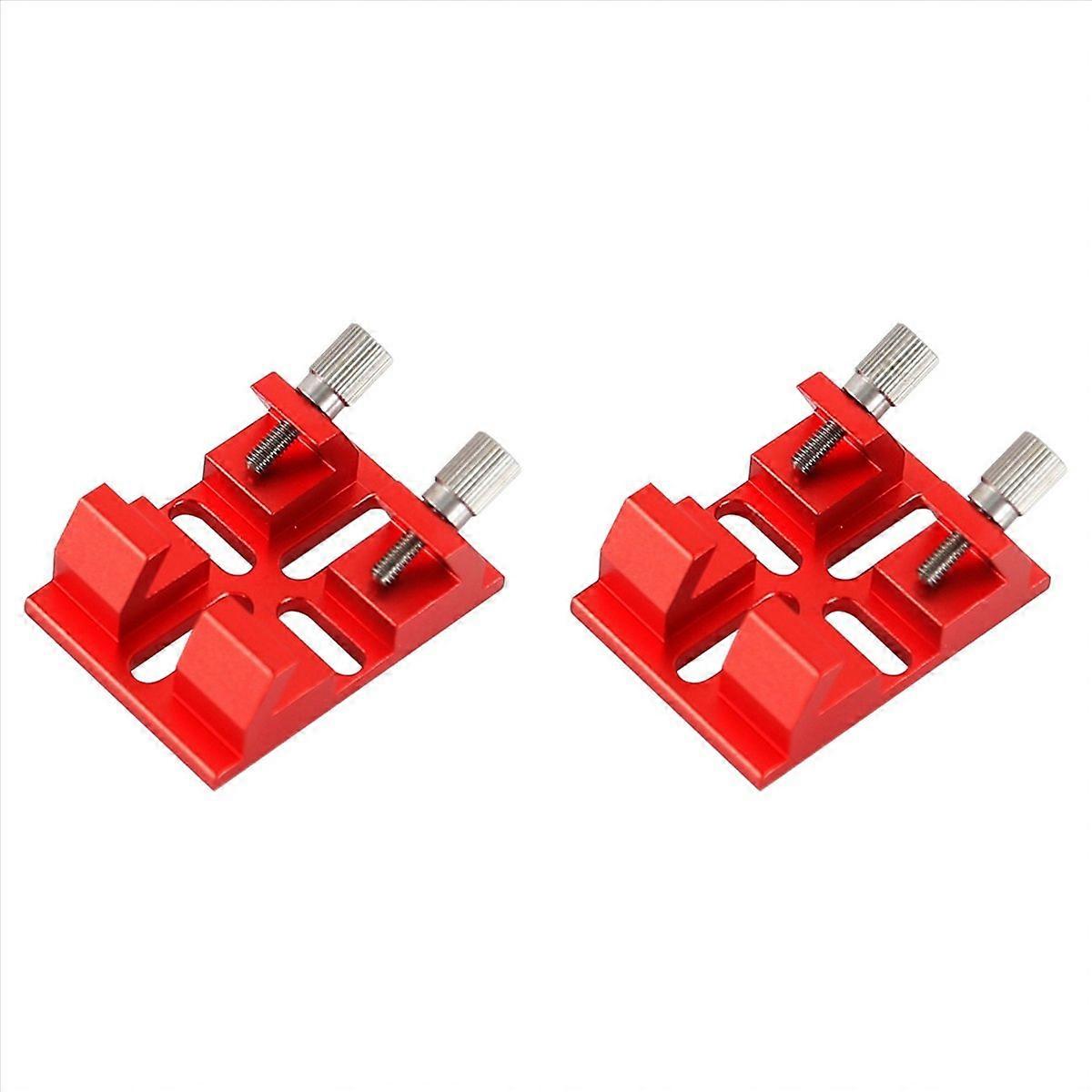 2X Multi-Function Finderscope Dovetail with Locking Screw Guide Scope Adapter Bracket for Astronomic