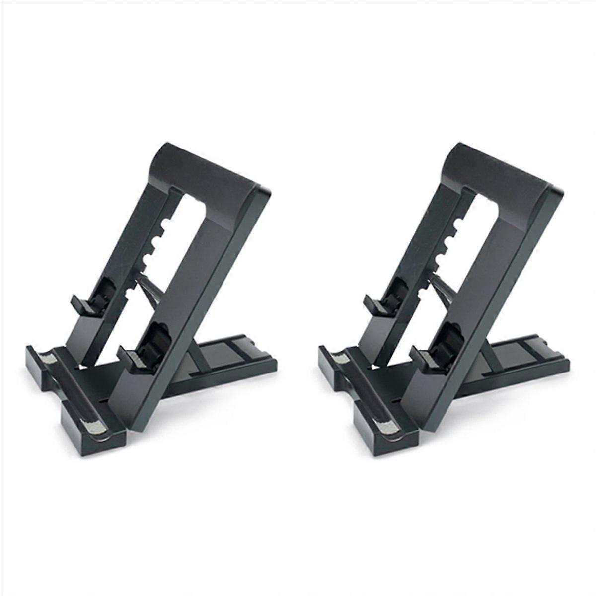 2X Desktop Tablet Computer Stand Multi-Stage Foldable Portable Desktop Student Learning Machine Stan