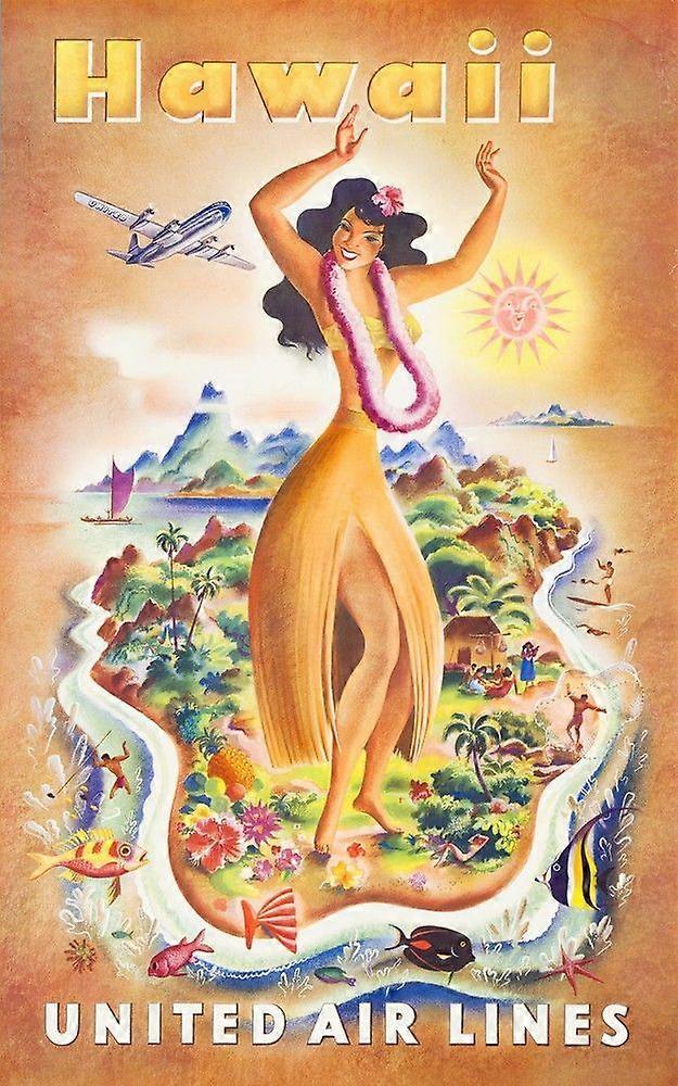 HAWAII DANCINGJigsaw Puzzle Brain Teaser EB 7253