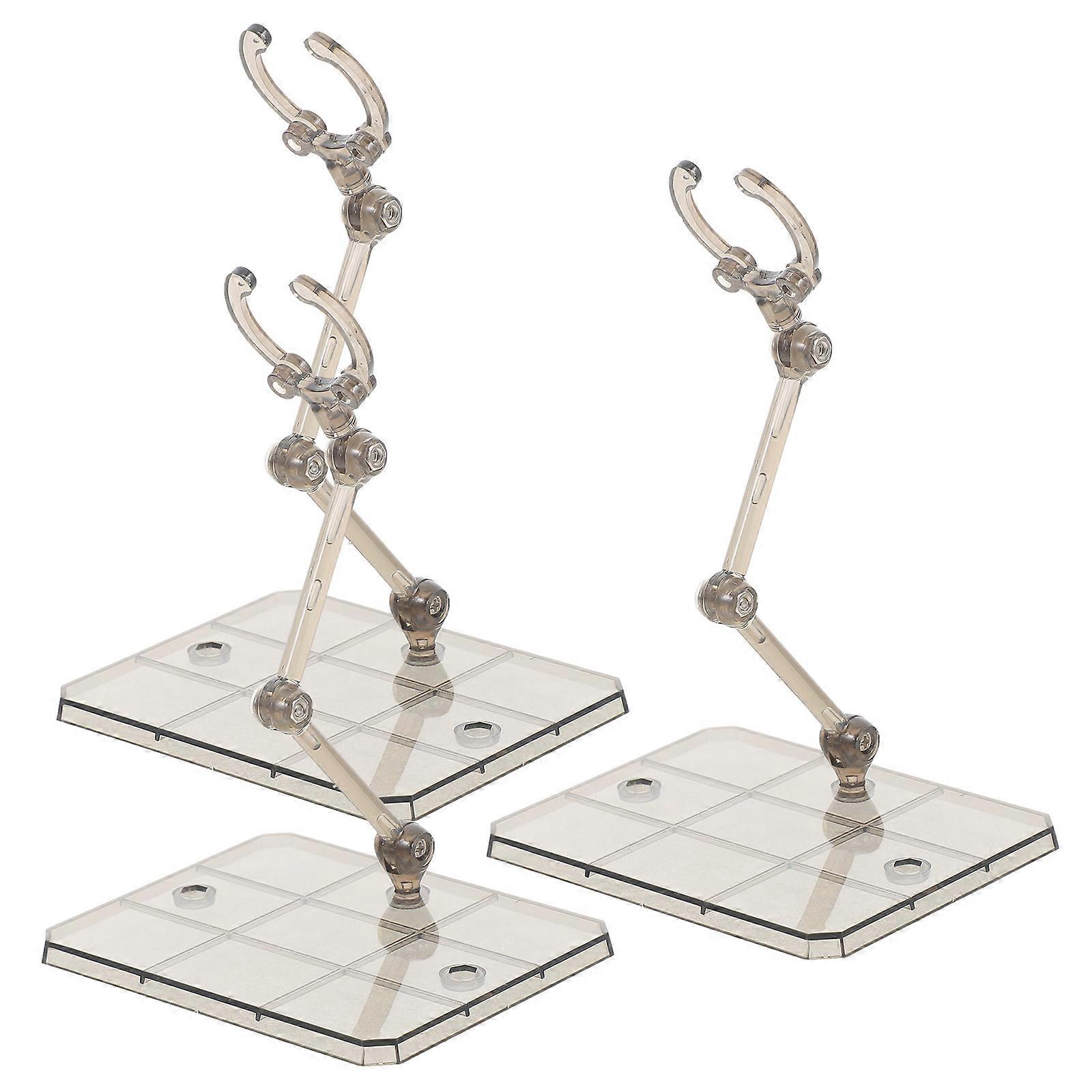 ABS Action Figure Display Stand Set 9Pcs for Doll Model Support