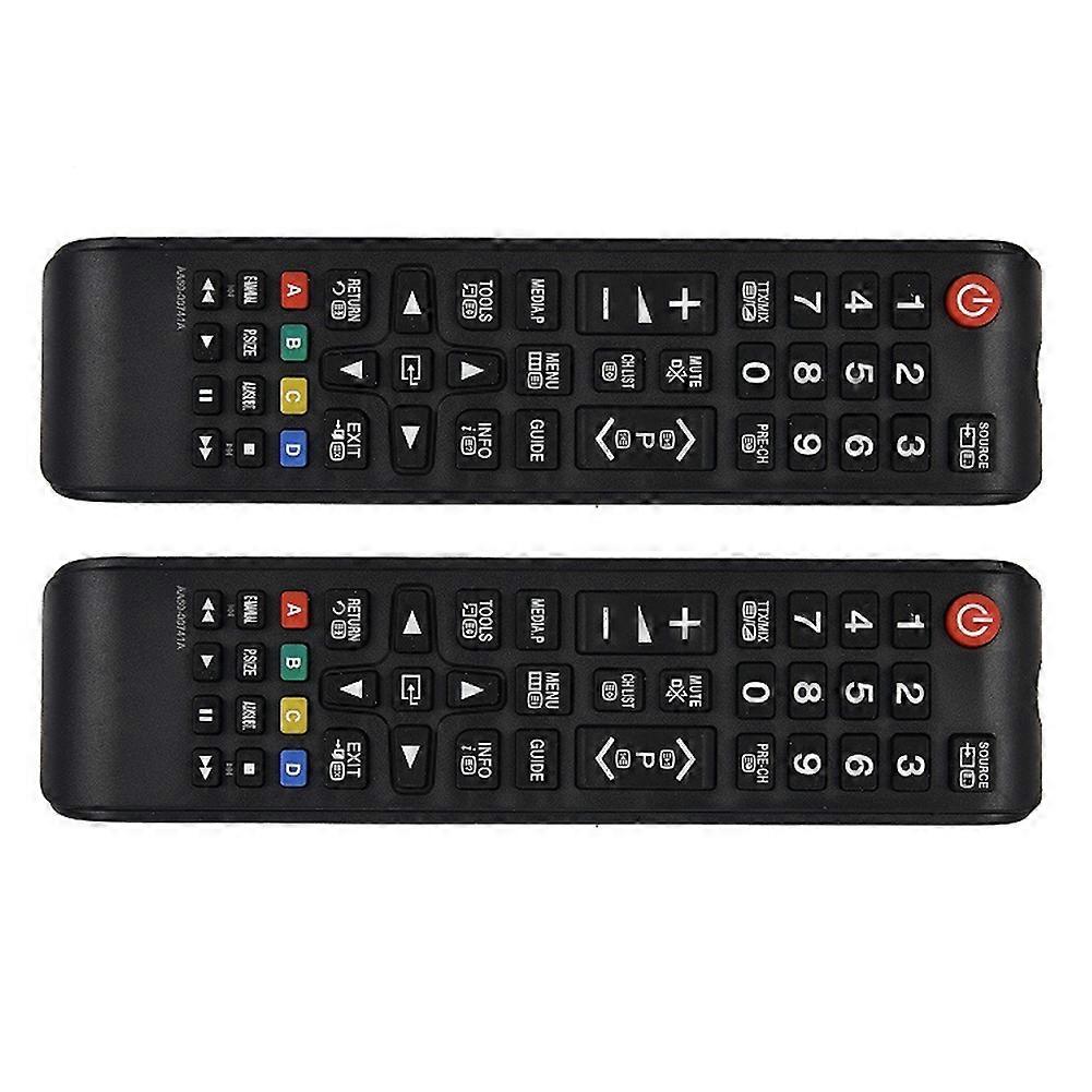 2PCS TV Remote Control LE32C457C6H AA59-00741A