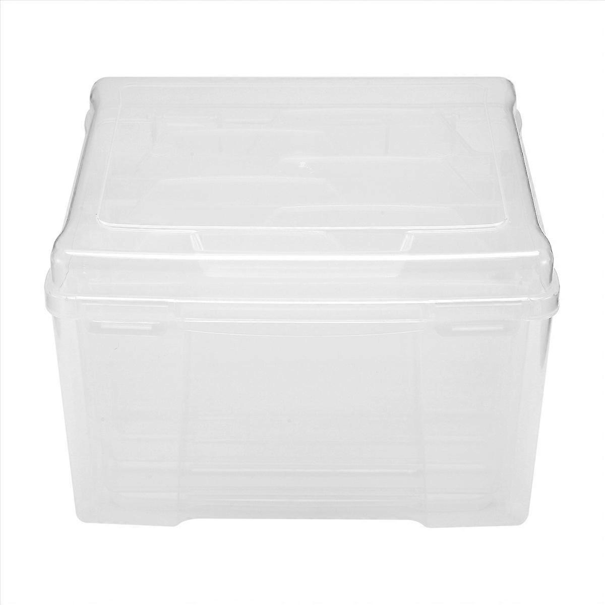 Greeting Card Organizer & Storage Box with 6 Adjustable Dividers