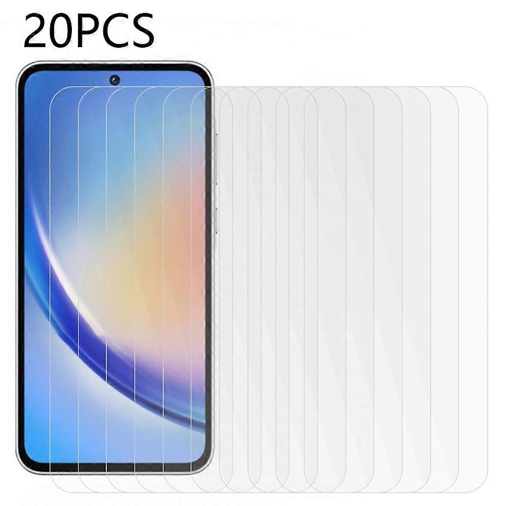 Samsung Galaxy A35 5G強化ガラス0.3mm 2.5D高硬度スクリーンプロテクターに対応する20PCS