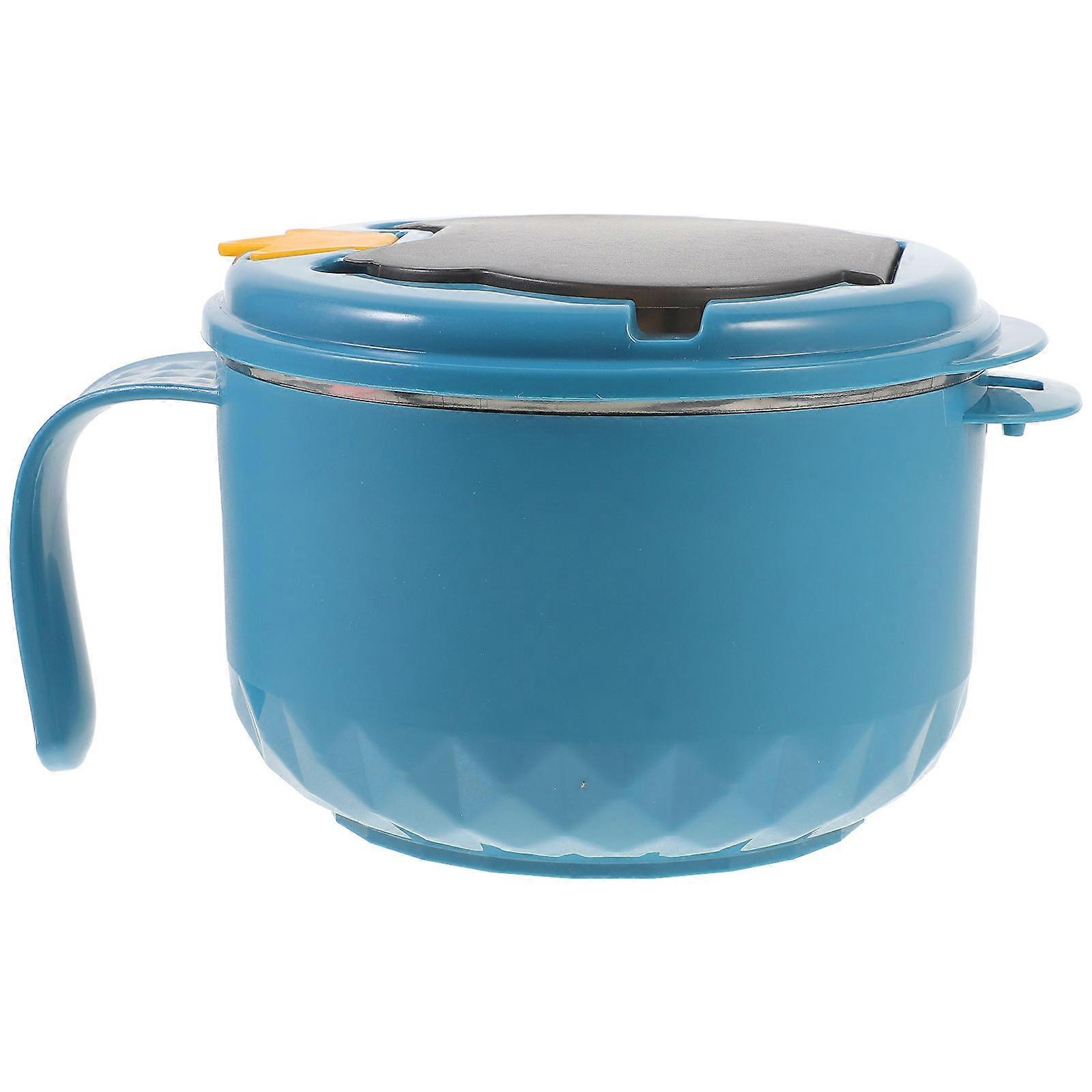 Instant Noodle Bowl Useful Soup Bowl Portable Instant Noodle Cup with Handle