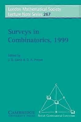 Surveys in Combinatorics 1999