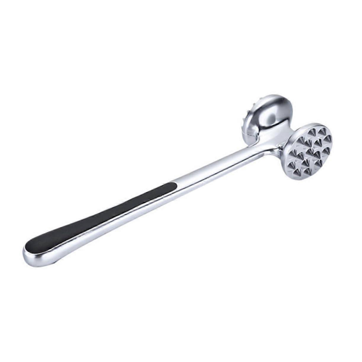 Meat Tenderizer Mallet with DualSided Surface, NonSlip Handle for Beef, Pork and Poultry