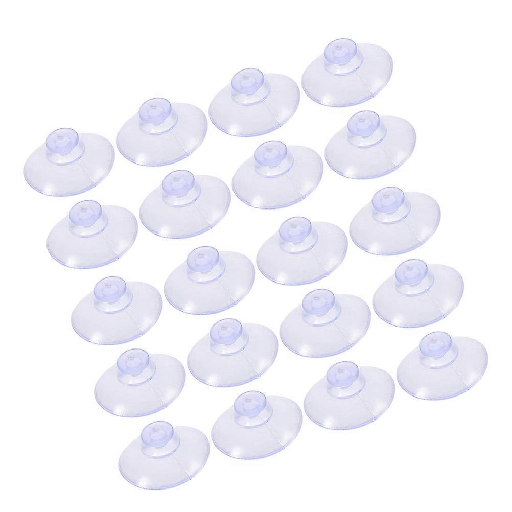 Adhesive Small Suction Cups for Glass Table Use 200Pcs Transparent PVC Suction Cups