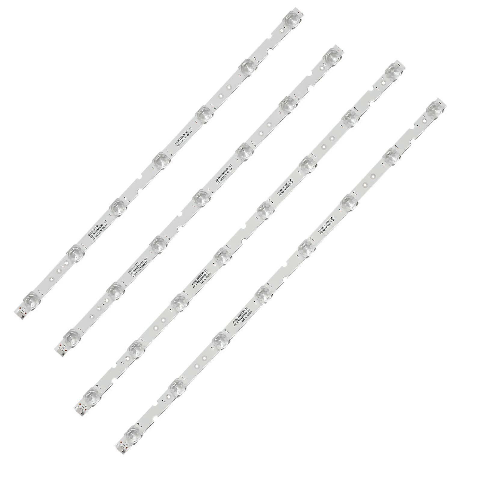 4 PCS TV LED Backlight Strips for 55 Inch TCL 55S421 55S425 and Toshiba 55U3900C Direct Fit Replacement