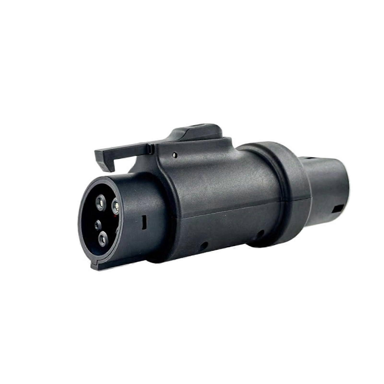 Type 2 to Type 1 EV Charging Adapter 32A 250V IEC62196 to SAE J1772 Fast Charge for Electric Car