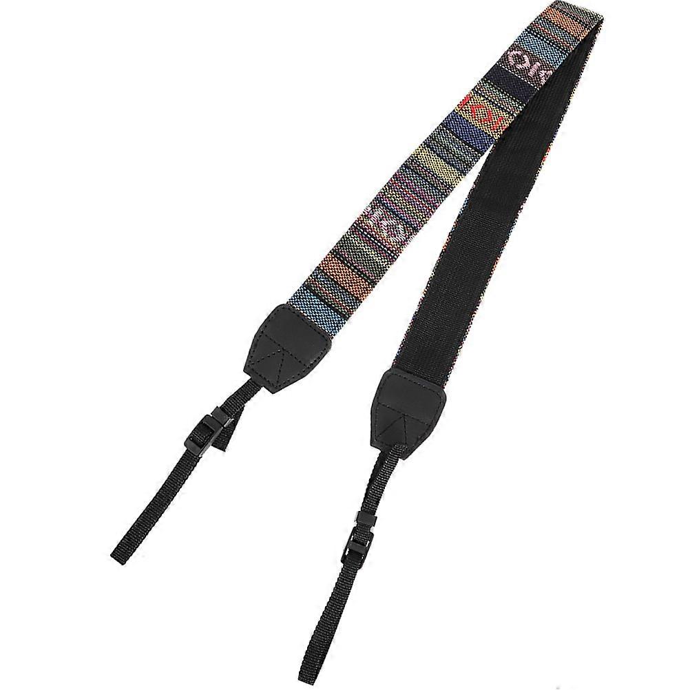 Shoulder Strap For Binoculars 3Pcs Rectangular Design Black Carrying For Outdoor Photography