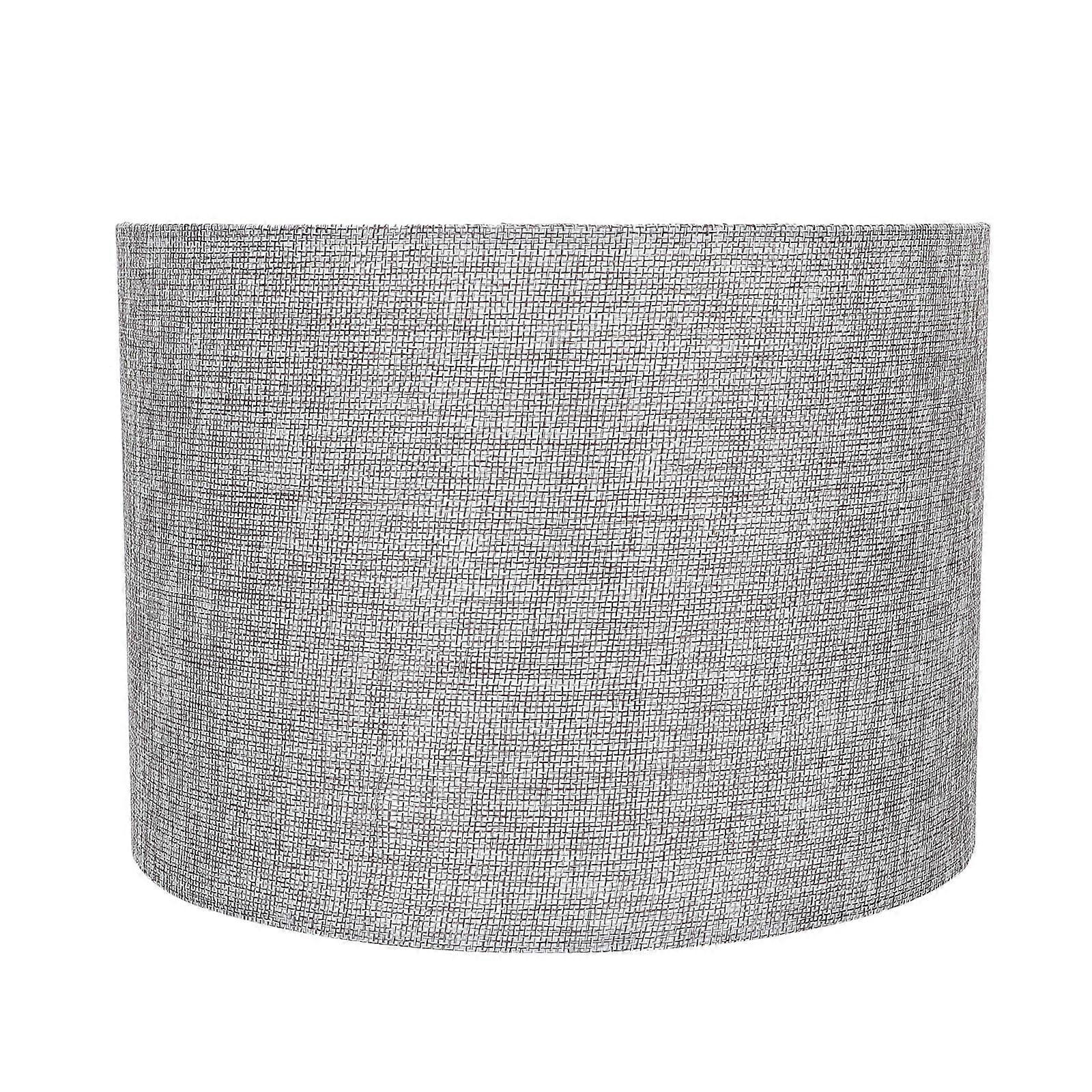 Grey Linen Lamp Shade for Table Light Cover E27 E14 Single Piece