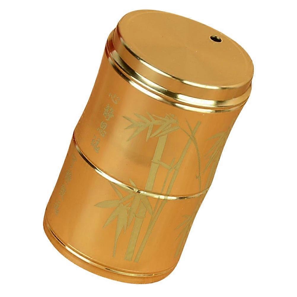 Toothpick Storage Box Bamboo Shape Decorative Dispenser Office Use 1Set