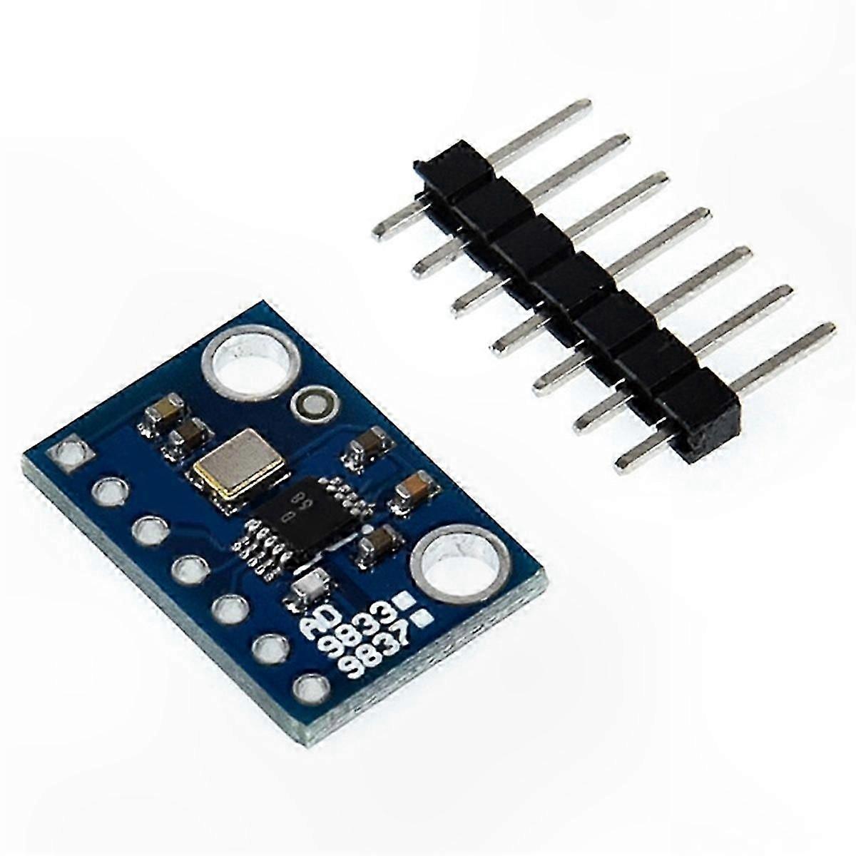 Programmable DDS Signal Generator with Sine and Square Wave Output Serial Interface Module for Microprocessors