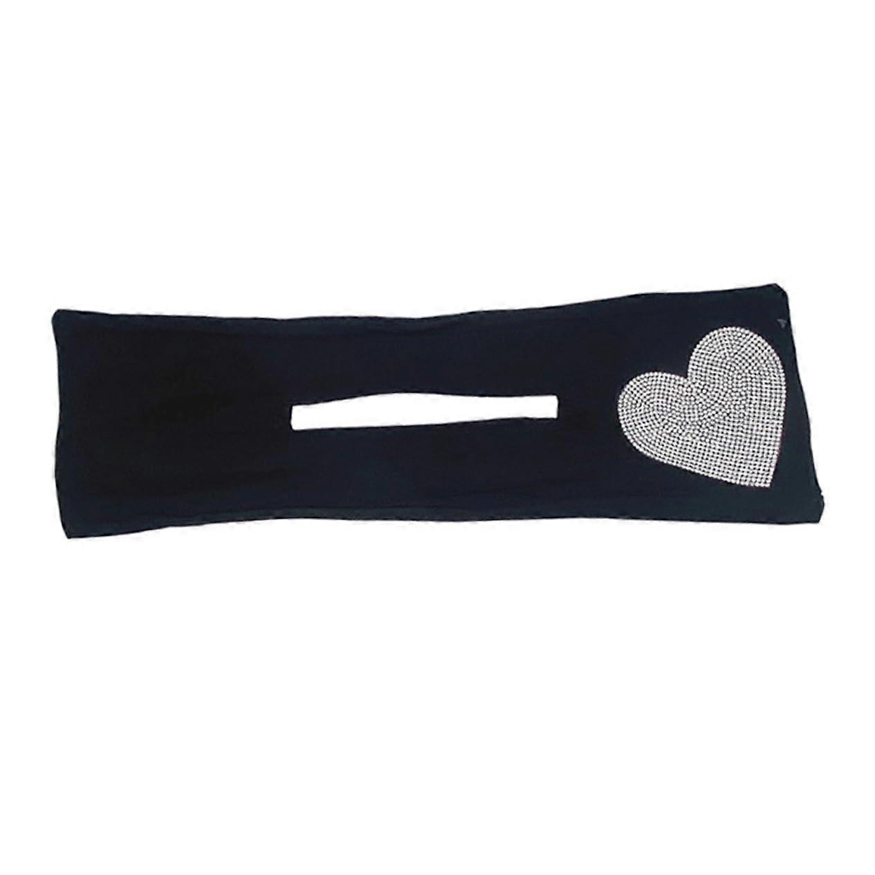 Hair Bun Maker with Rhinestone Heart Design, Bendable Wire Core for Quick and Versatile Styling