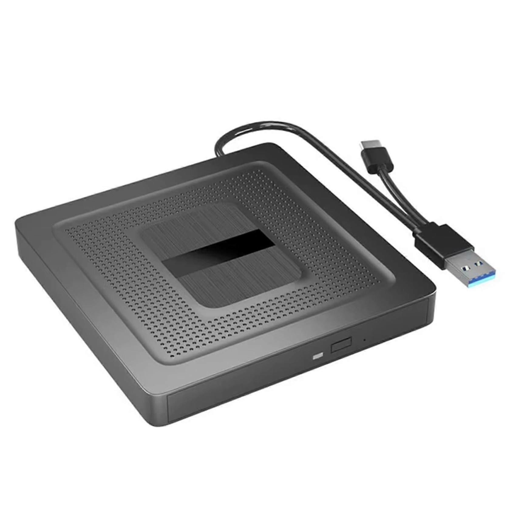 External Bluray Drive USB 3.0 TypeC 2 in 1 Portable CD DVD BD Writer Player for PC and Laptop