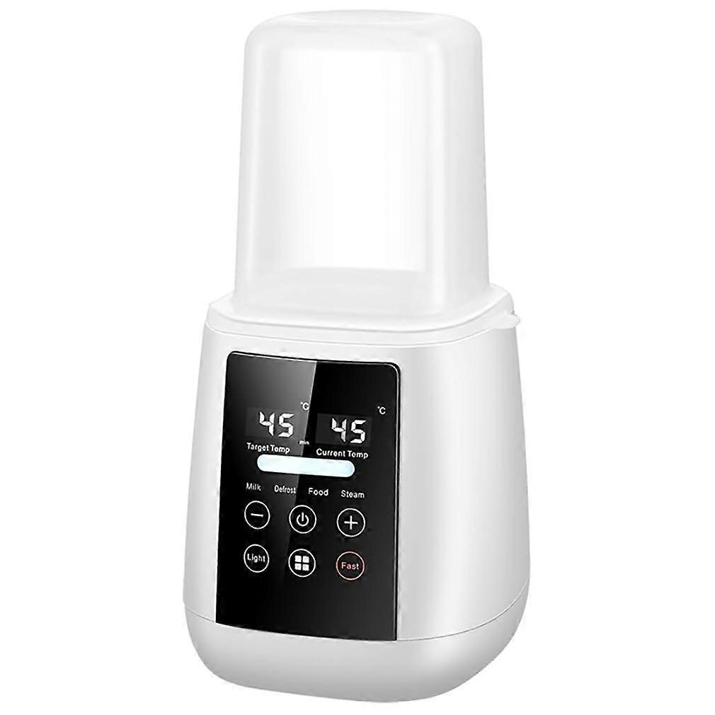 Baby Bottle Warmer Fast Heating 35mins with LCD Display and 48H Constant Temp Control White