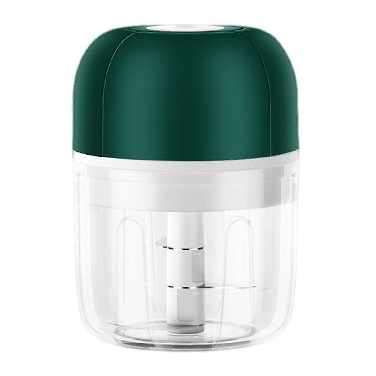 Electric Garlic Chopper Mini Stainless Steel Compact Vegetable Crusher Easy to Clean Multi Functional