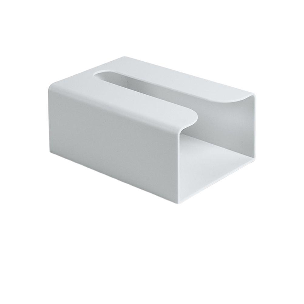 Traceless Tissue Holder Wall-Mounted Tissue Box Napkin Box Tissue Storage Box Grey