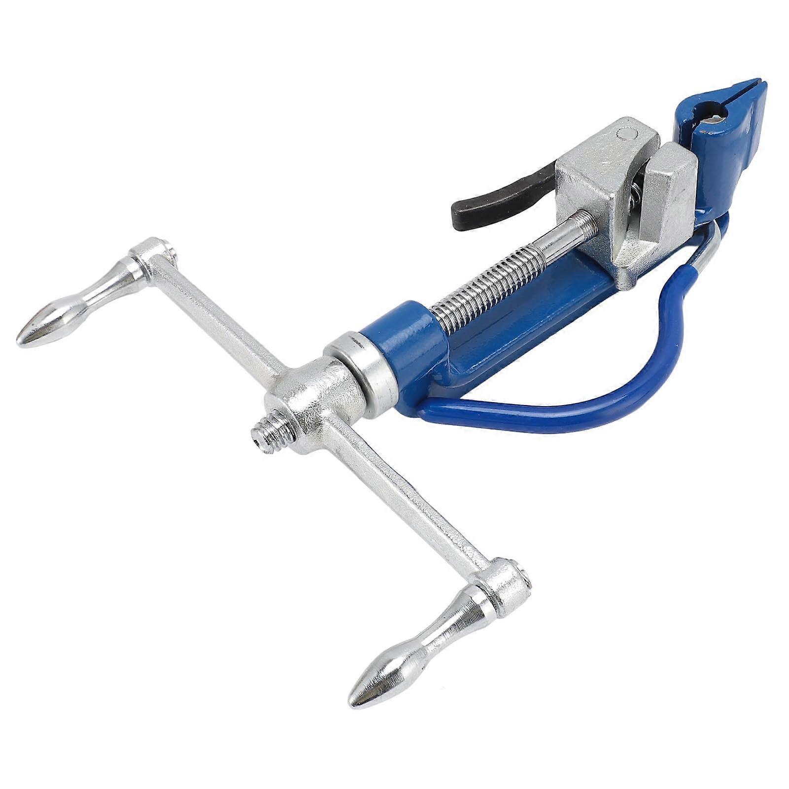Cable Tie Tool with Adjustable Zip Tie Cutter, Ergonomic Rubber Handle for Clean Precision Cutting