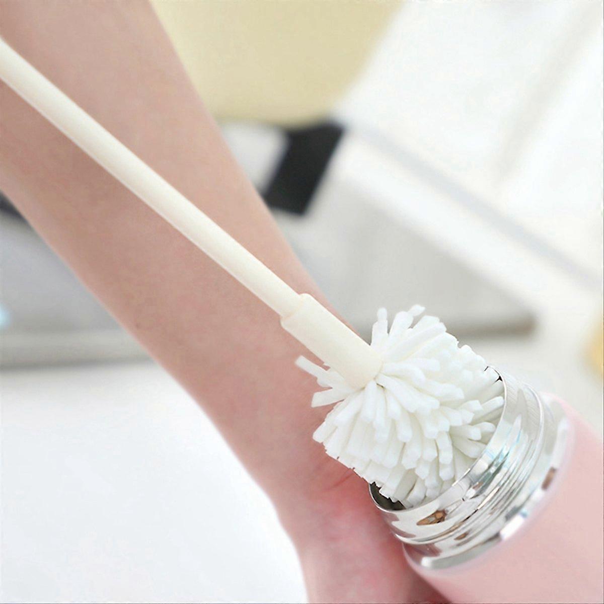 Sponge Brush Long Handle Cup Scrubber Cleaner Kitchen Cleaning Tool