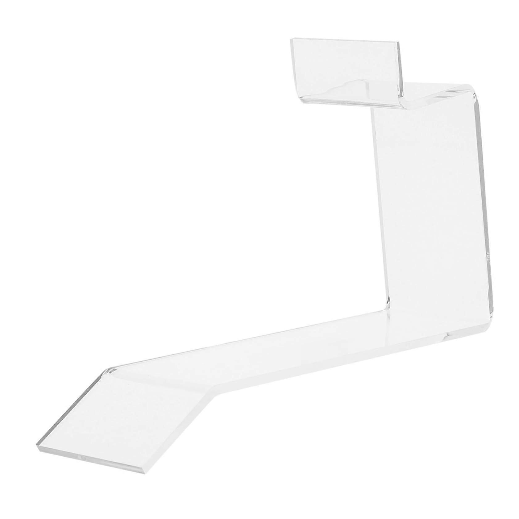 6pcs Clear Acrylic Shoe Display Stand Organizer, Stackable Riser for Closet, Retail and Handbags