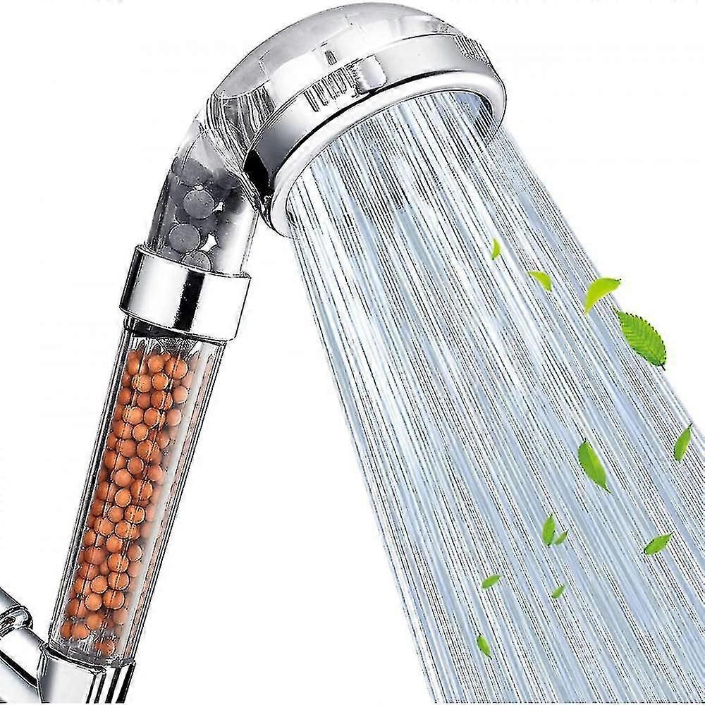 Shower Head 3 Modes Function Spray Hand-held Shower Head