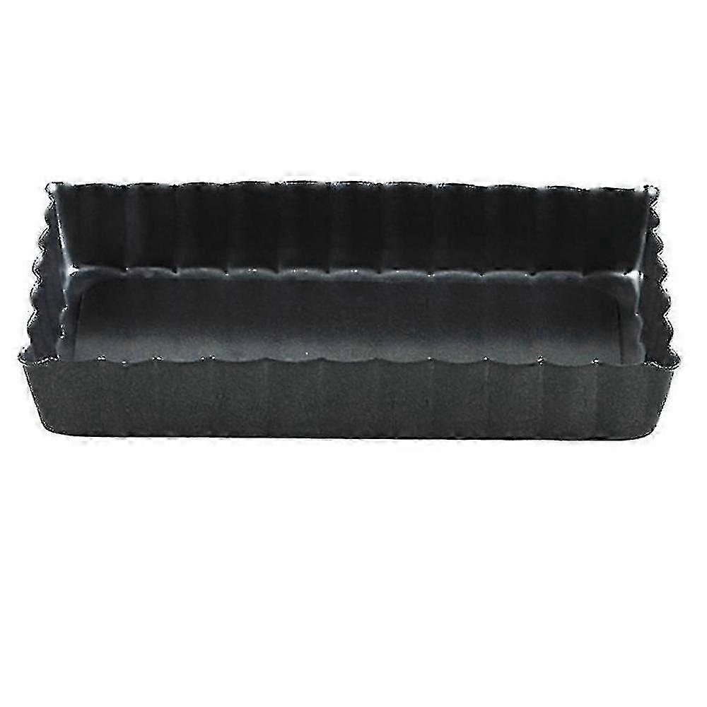 6pcs Rectangular Non Stick Bottom Tarts Apple Pie Fruit Tower Mold