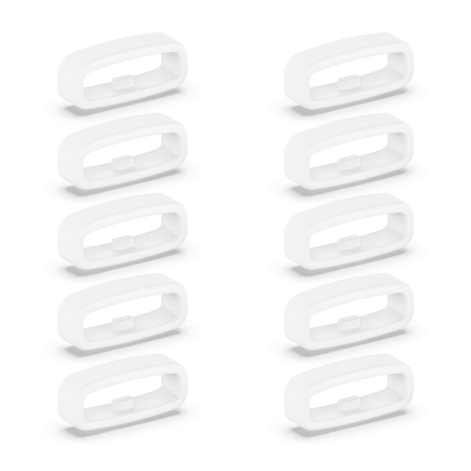 Smartwatch Band Keeper 10 Pack Silicone Strap Holder 18mm 20mm 22mm Secure Replacement Clips