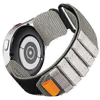 Smart Watch Bands 20mm Rugged Nylon Woven Loop Strap for Blackview CrossGray Easy Fit