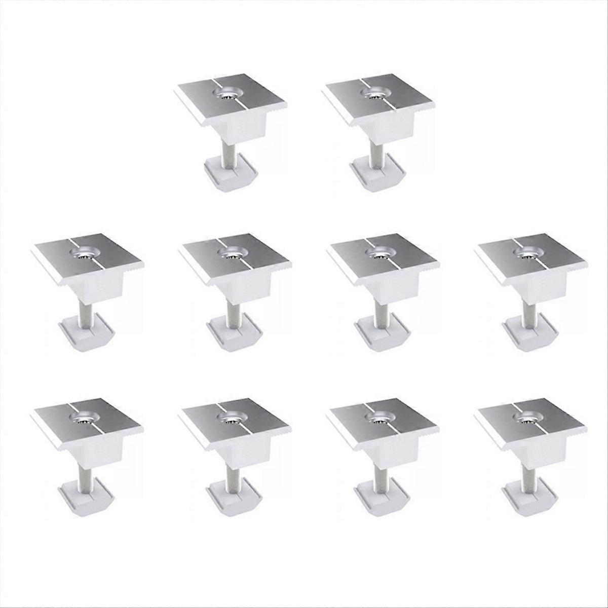 10Pc Adjustable Solar Panel Bracket Clamp for Solar Panel System 35mm