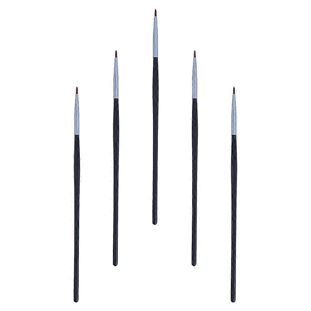Eyeliner Brush Makeup Lipstick Applicator for Precise Application 5Pcs Set